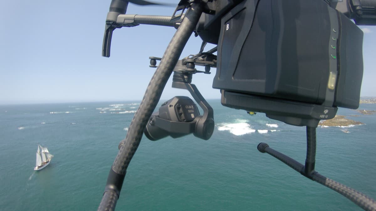 Prise de vue par drones